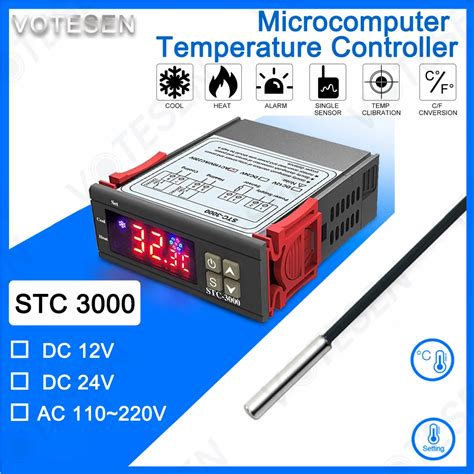 Stc 3000 12v 24v 110v 220v Led Digitale Temperatur Controller