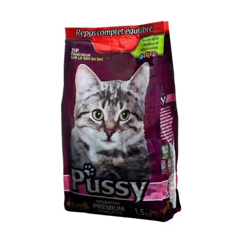 Croquettes Premium Compl Tes Pour Chat Adulte Kg Pussy Shippini