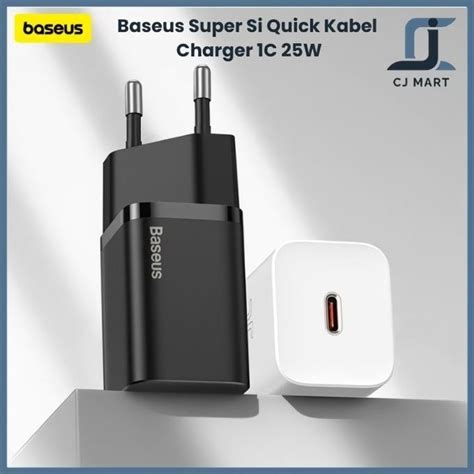 Jual Kepala Charger Type C Pd Baseus Super Si Quick Kabel Charger C