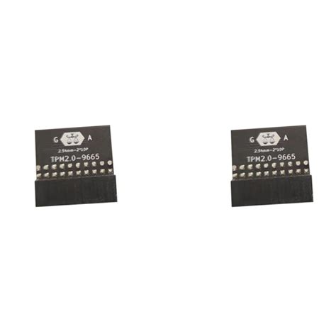 2X LPC 20Pin Protection Module For ASUS TPM L R2 0 Gigabyte GC TPM2 0