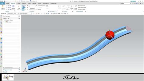 Siemens Nx Ball Motion On Polish Base Motion Simulation Links And