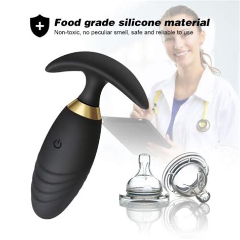 Anal Butt Plug Vibrator G Spot Dildo Prostate Massager Sex Toys For Men Women EBay