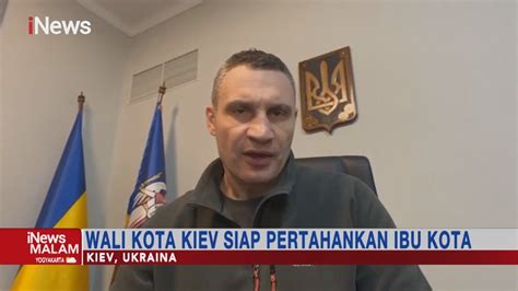 Wali Kota Kiev Gabung Ke Angkatan Darat Ukraina Bantu Usir Rusia