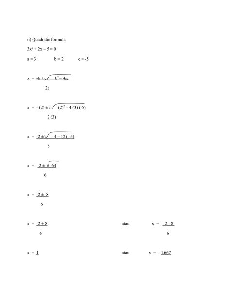 Contoh Soalan Dan Jawapan Algebra Pdf