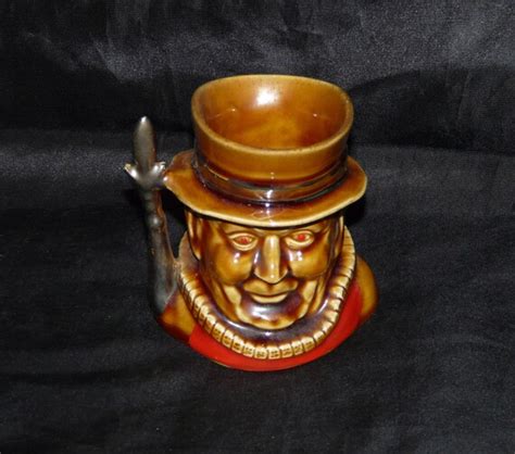 Vintage Beefeater Lord Nelson Pottery Toby Jug England