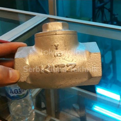 Jual Original Swing Check Valve 34 Inchi 10k Kitz Drat Cast Iron Klep Tabok Terbatas Shopee