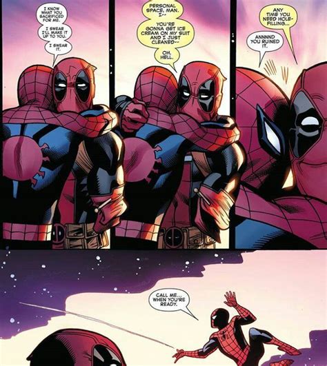 °artist For Commission° Spideypool Deadpool And Spiderman Spideypool Comic