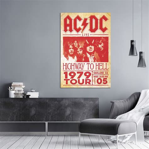 Poster AC/DC - Highway To Hell Hell Tour 1979 - Posters buy now in the ...