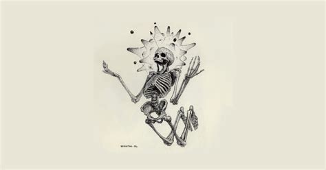 Skeleton (With Background) - Skeleton - Posters and Art Prints | TeePublic