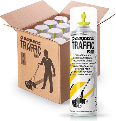 Ampere Traffic Paint Markeerverf Geel Ml Stuks Bol