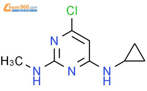 62825 45 0 2 4 PYRIMIDINEDIAMINE 6 CHLORO N4 CYCLOPROPYL N2 METHYL CAS