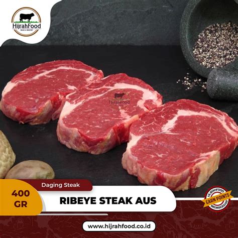 Jual Beef Ribeye Steak AUS Daging Sapi Rib Eye Cuberoll Pilih