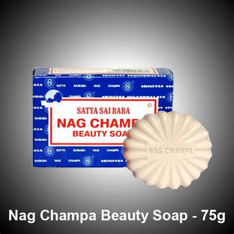 Nag Champa Beauty Soap Satya Sai Baba Natural 75grams Toptz