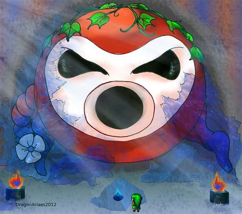 Link`s Blacklist The Big Octorok From Zelda Minish Cap Game Art Hq