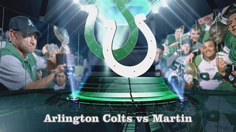 Arlington Colts Vs Martin Warriors 10 19 2018 Youtube