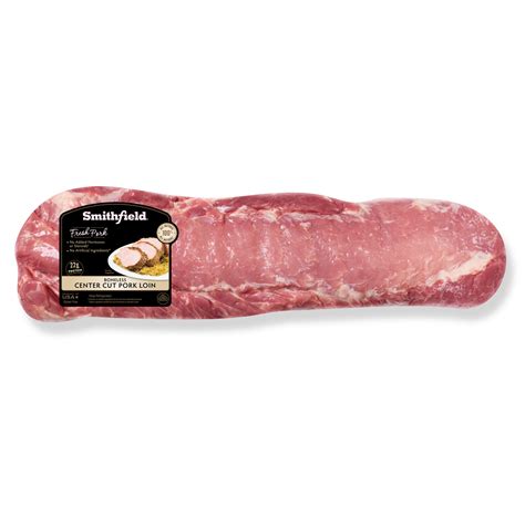 Smithfield Fresh Pork Center Cut Boneless Pork Loin 6 11 3 Lb