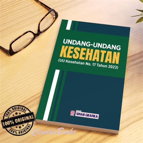 Jual BUKU UNDANG UNDANG KESEHATAN UU NO 17 TAHUN 2023 TENTANG