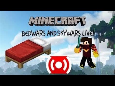 Minecraft Bedwars Skywars Live Stream Lets Win Youtube