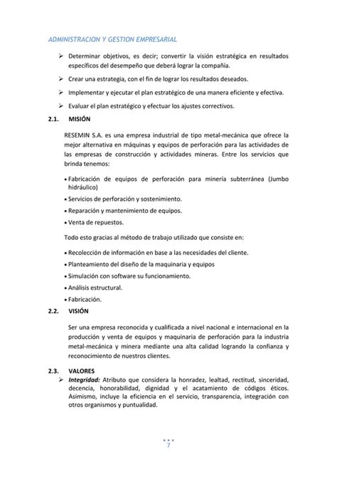 Trabajo Final De Administracion PDF