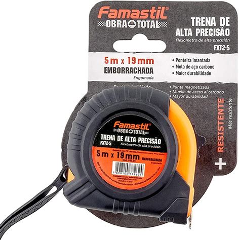 Trena Emborrachada Famastil 05m X 19mm Ramada Br