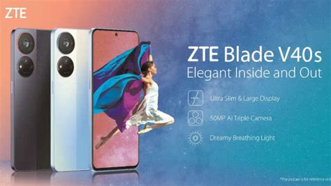 ZTE Blade V40s With 6 67 Inch AMOLED Display Launched Specs Price