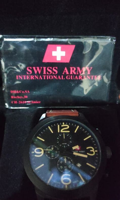 Jam Tangan Swiss Army Original Fesyen Pria Jam Tangan Di Carousell