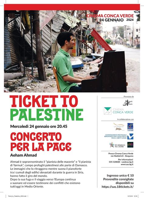 Parrocchia Di Longuelo Ticket To Palestine Concerto Per La Pace