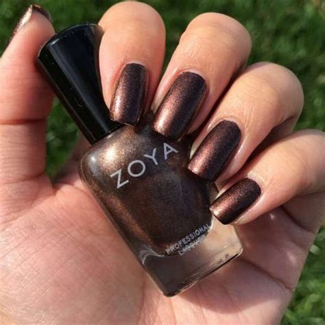 Fall S Trendy Chocolate Glazed Donut Nails Beautystack