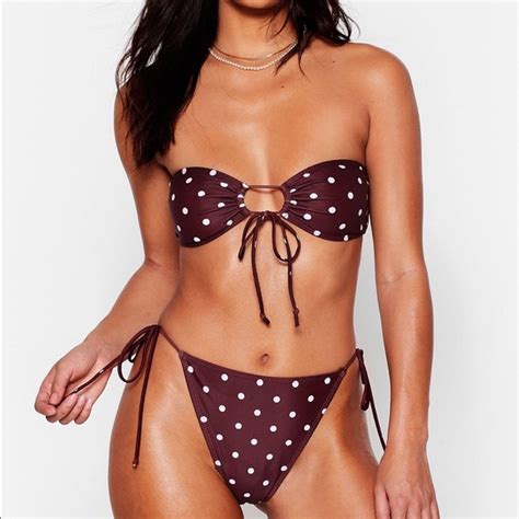 Nasty Gal Swim Nasty Gal Spot It Like Its Hot Bikini Set Poshmark