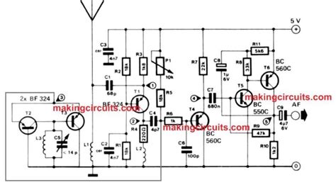 Schematic Diagrams Showing How To Generate Radio Frequencies