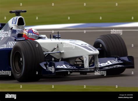 Formula One Motoracing British Grand Prix Qualifying Stock Photo