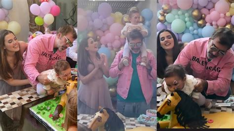 Alejandro Fernández Celebra Primer Cumpleaños De Cayetana Su Nieta