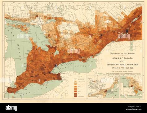 Canada Population Density Map