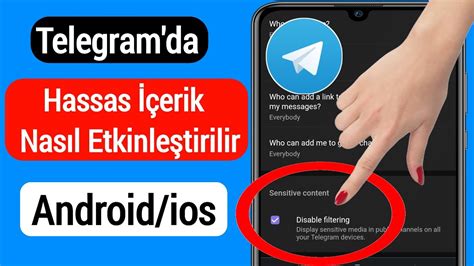 Telegram Da Hassas Erik Nas L Etkinle Tirilir Android Ios