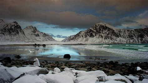 Wallpaper Sunlight Landscape Mountains Sea Bay Lake Rock