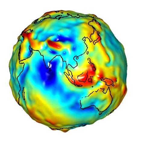 Global Gravity: Asia and Australia | NASA Jet Propulsion Laboratory (JPL)