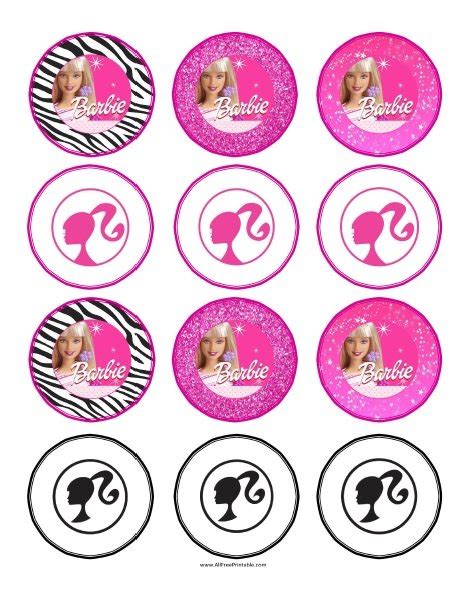 Barbie Cupcake Toppers Printable Atelier Yuwa Ciao Jp