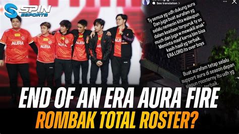 AURA FIRE AKAN ROMBAK TOTAL ROSTER UNTUK MPL ID S12 GA ADA PEMAIN