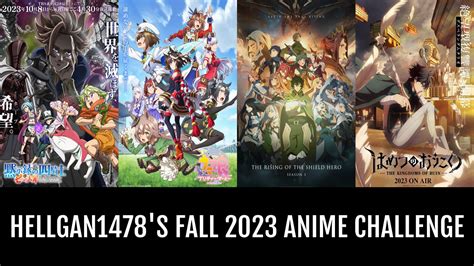 hellgan1478's fall 2023 Anime Challenge | Anime-Planet