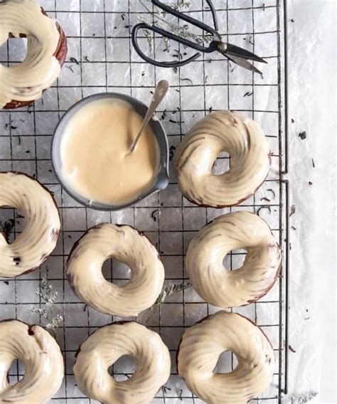 Earl Grey Crullers With Earl Grey Glaze Punchfork