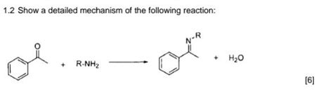 Solved 1.2 Show a detailed mechanism of the following | Chegg.com