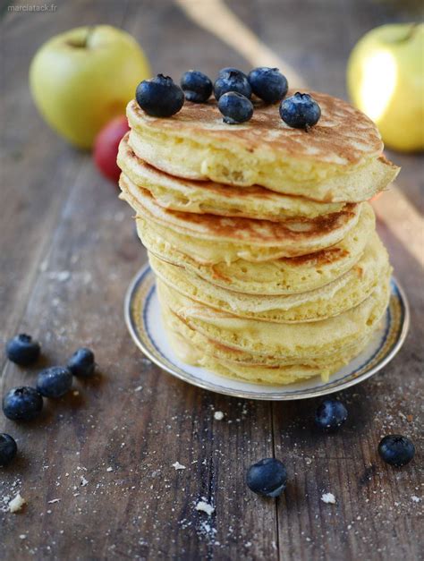 Pancakes Aux Myrtilles Recette Sans Lactose