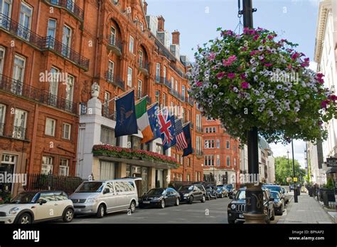 Claridges Brook Street Mayfair London W1 United Kingdom Stock