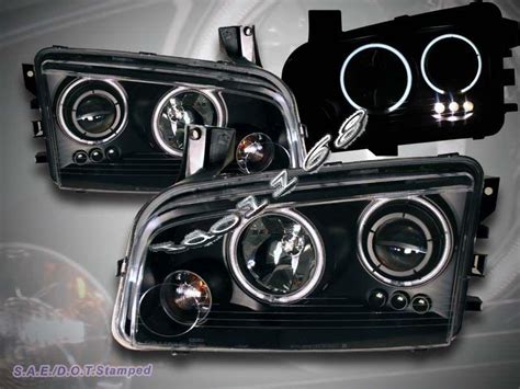 Buy Dodge Charger Dual Halo Ccfl Led Projector Headlights