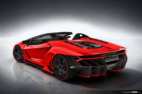 Lamborghini Centenario Roadster LP770 4 Renderings Look Fantastic