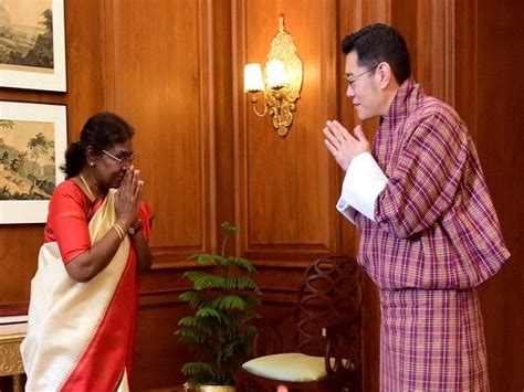 Bhutan King Jigme Wangchuk calls on President Murmu – ThePrint – ANIFeed