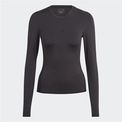 Adidas Techfit Control X Rheon™ Long Sleeve Black Adidas Gh