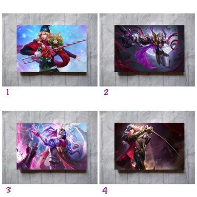 Jual Poster Mobile Legends Legend Hero Lancelot Size A Hiasan Dinding