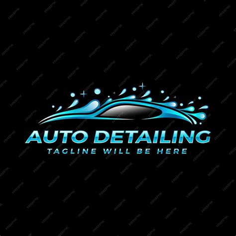 Premium Vector Auto Detailing Logo And Car Wash Logo Design Template