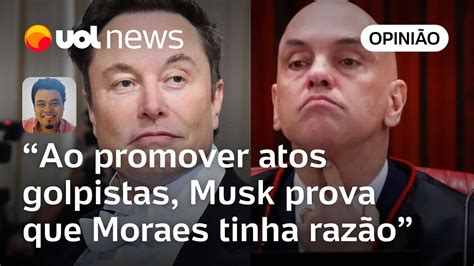 Musk Assume Apoio A Golpismo Bolsonarista Do 7 De Setembro E Prova Que